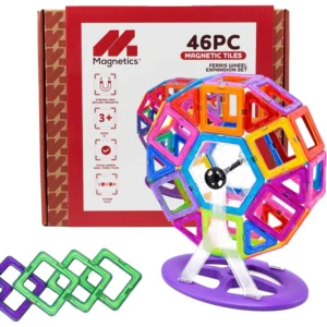 46 PC MAGNETIC TILES FERRIS WHEEL