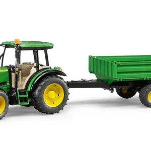 John Deere 5115 M with Tipping Trailer